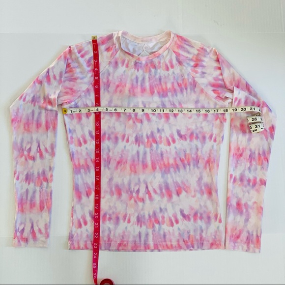 Billabong Pink Rashguard, Size Large - Picture 6 of 12